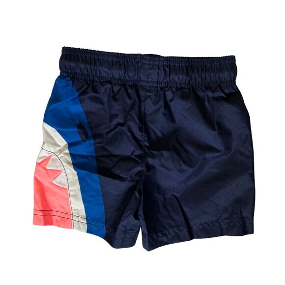 Toddler Swim Trunks Drawstring Lined Whale & Shark Cat & Jack Size 2T - Set of 2 - Picture 3 of 13